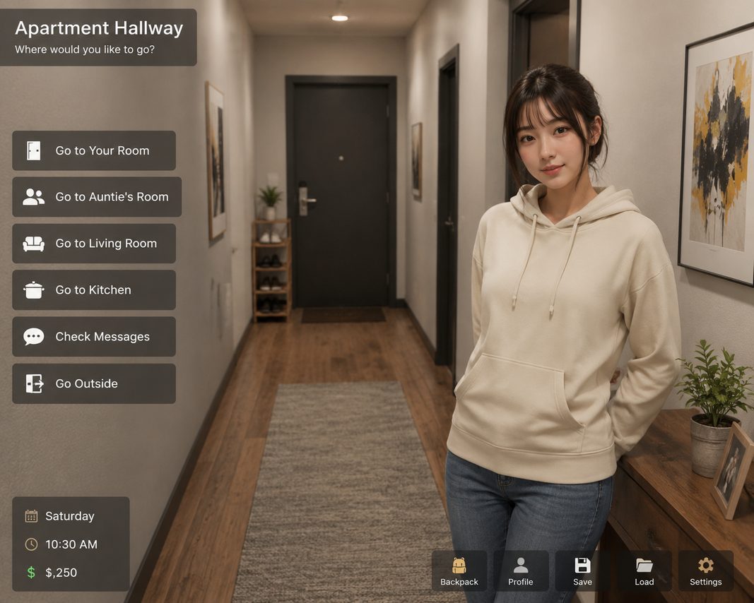 我的可爱表姐 欧美SLG 页面配图 7