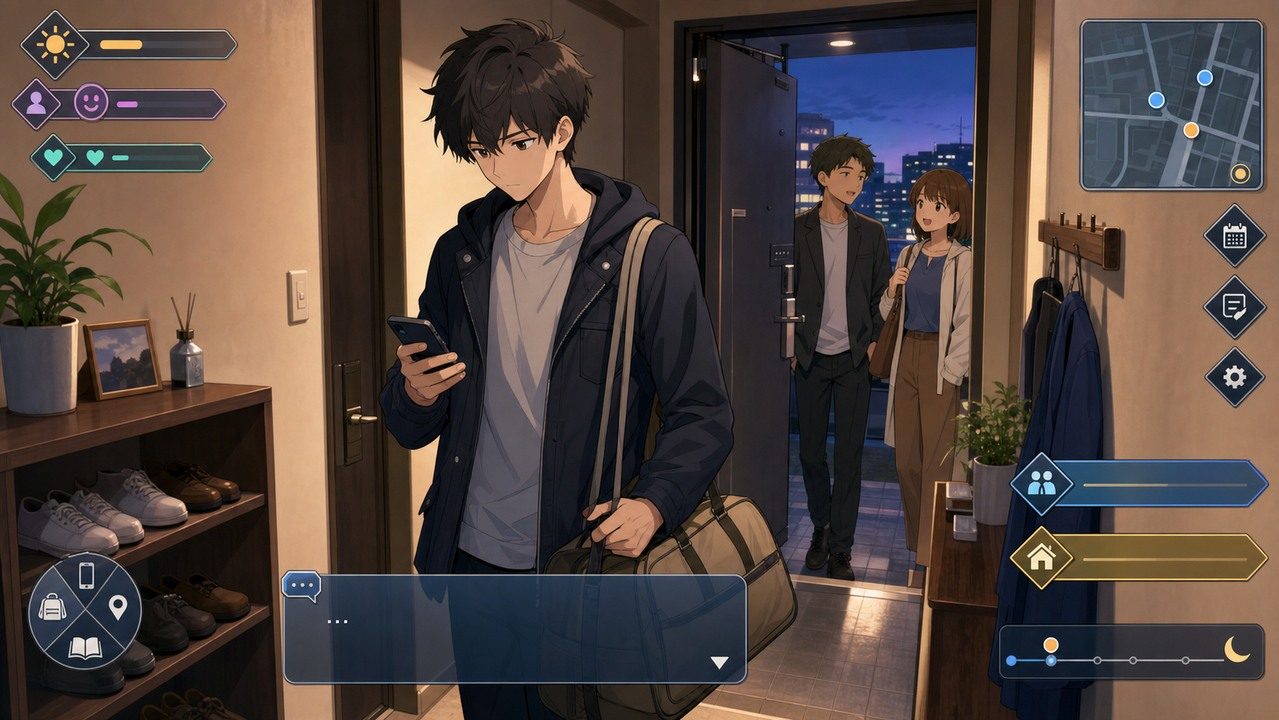 枫酱想回家 无战斗RPG 预览图 6