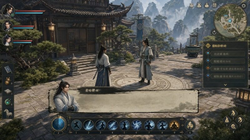 金庸群侠传5爱与死仙狐MOD六周年 地图探索 资料图 5